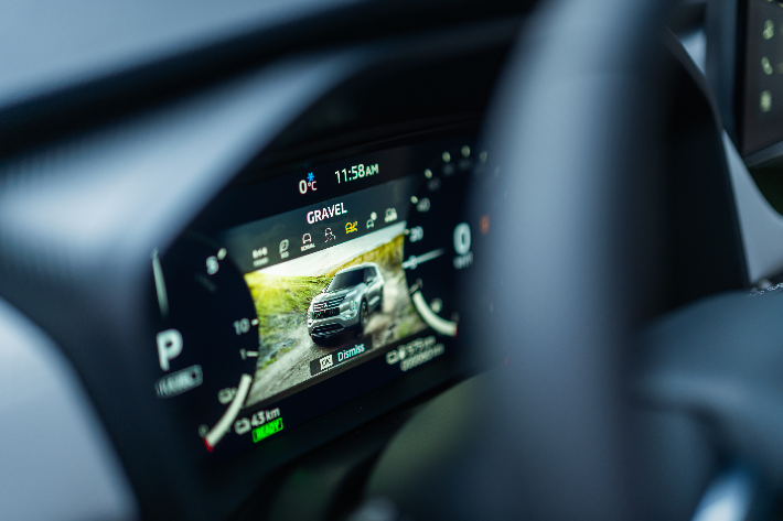 The 12.3-inch Digital Driver Display