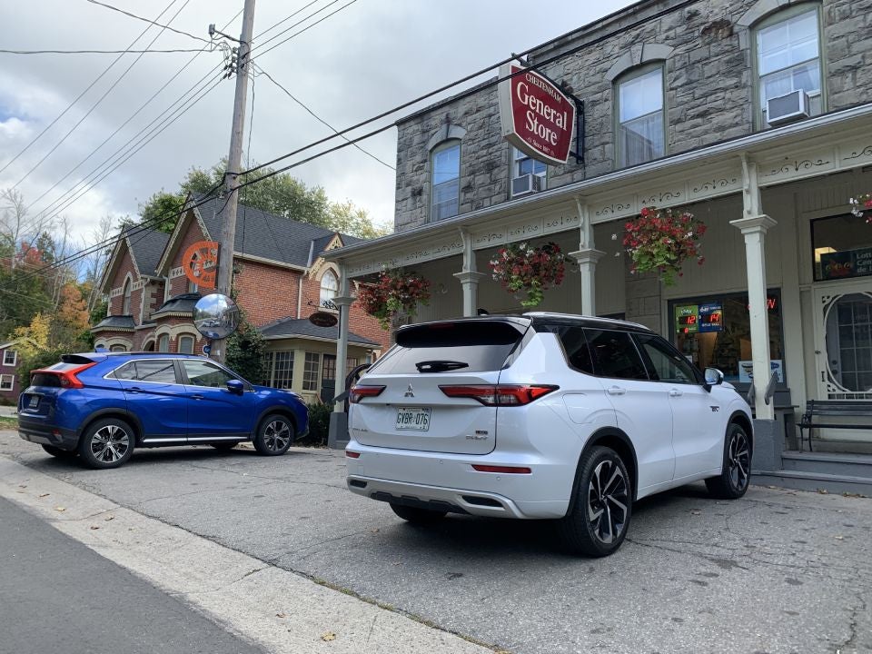 Outlander PHEV at the Cheltenham General Store