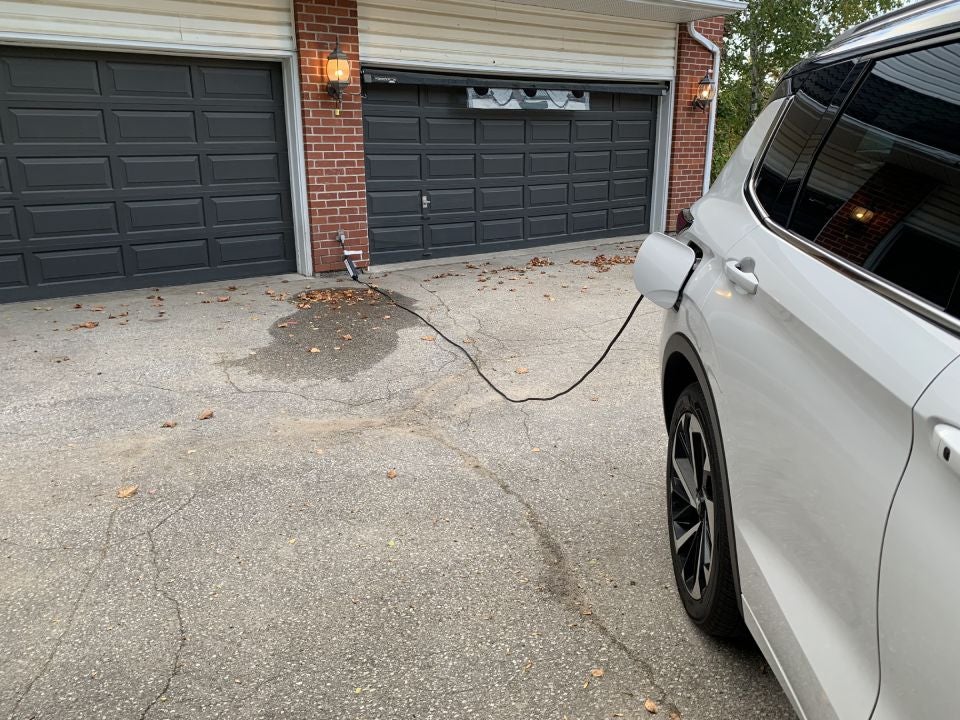 Charging the Outlander PHEV