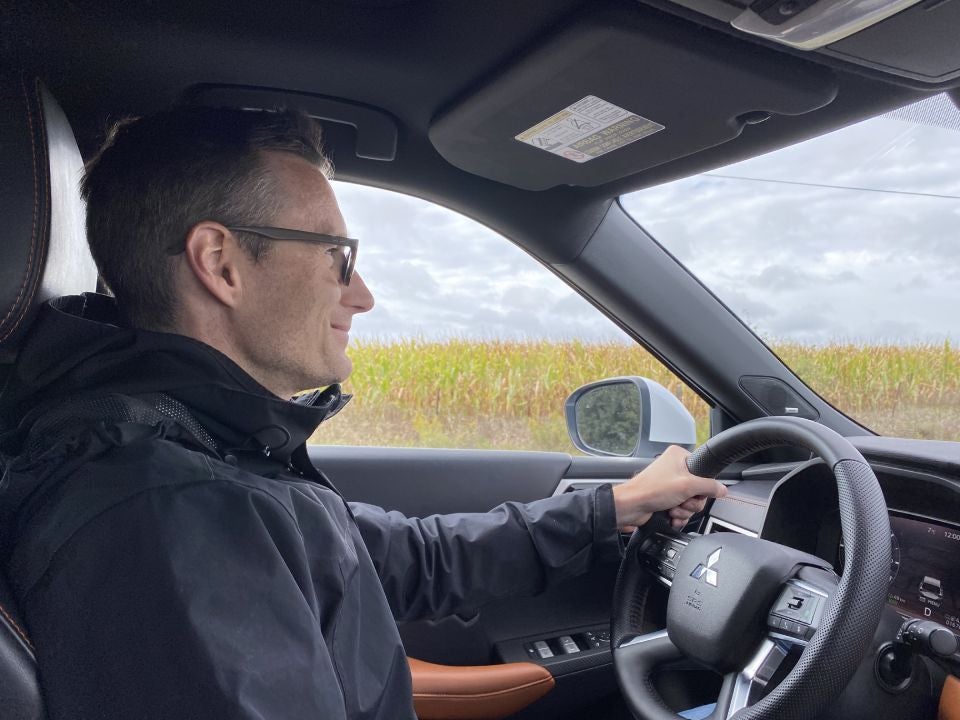 Driving an Outlander PHEV